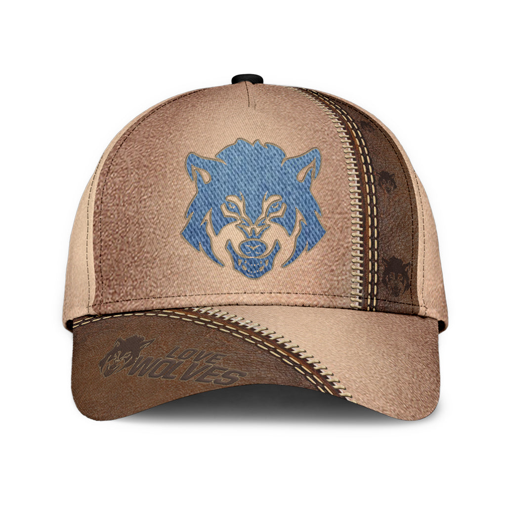 Wolf Classic Cap, Gift for Wolf Lovers Trucker Hats Custom Hats Gifts For Men & Women