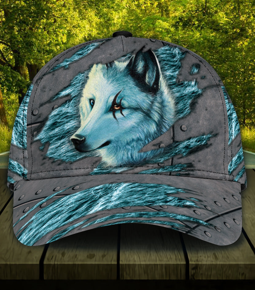 Wolf Classic Cap, Gift for Wolf Lovers Trucker Hats Custom Hats Gifts For Men & Women