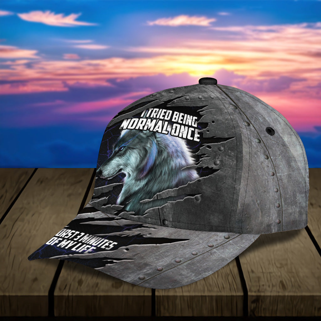 Wolf Classic Cap, Gift for Wolf Lovers Trucker Hats Custom Hats Gifts For Men & Women