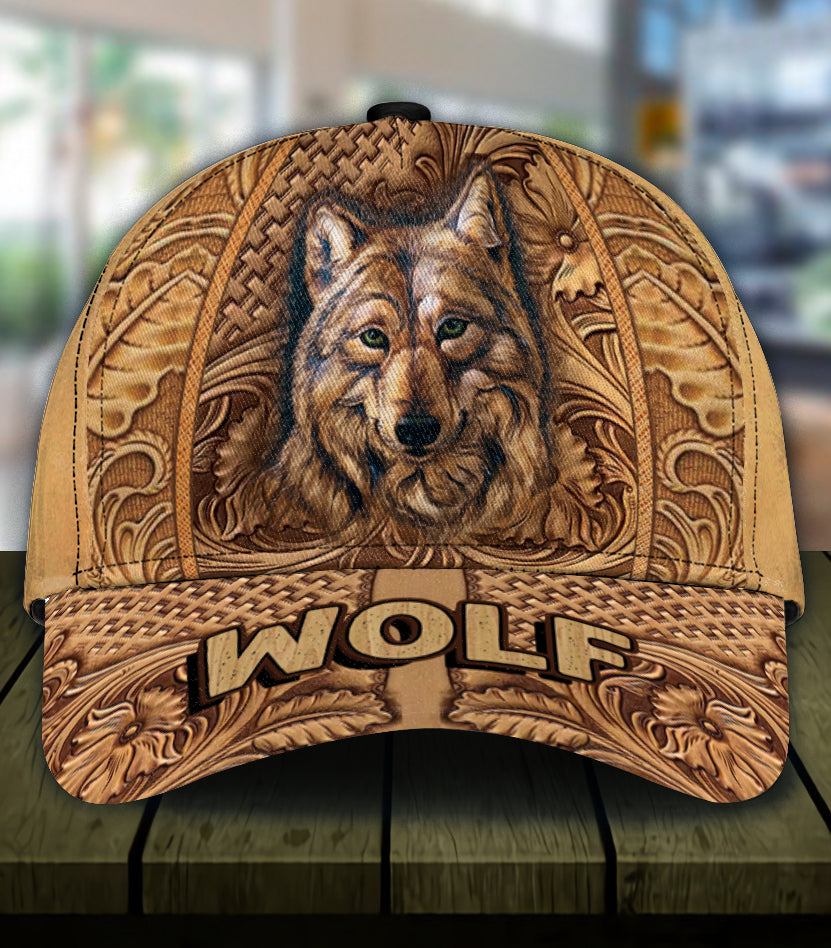 Wolf Classic Cap, Gift for Wolf Lovers Trucker Hats Custom Hats Gifts For Men & Women