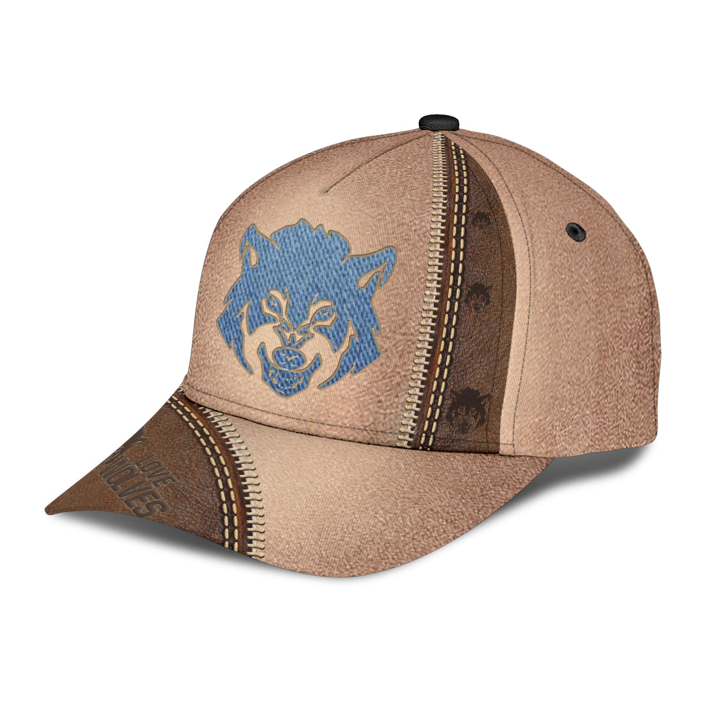 Wolf Classic Cap, Gift for Wolf Lovers Trucker Hats Custom Hats Gifts For Men & Women