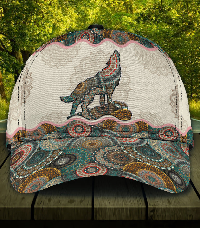 Wolf Classic Cap, Gift for Wolf Lovers Trucker Hats Custom Hats Gifts For Men & Women
