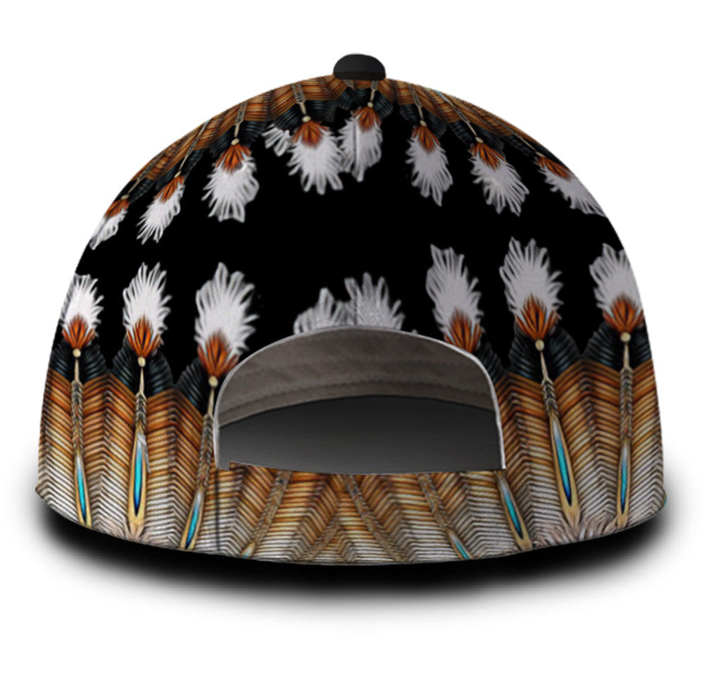 Wolf Native American Hat Classic Cap Trucker Hats Custom Hats Gifts For Men & Women