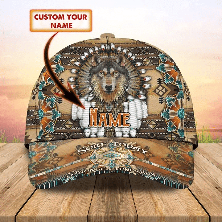 Wolf Personalized Hat Classic Cap Trucker Hats Custom Hats Gifts For Men & Women