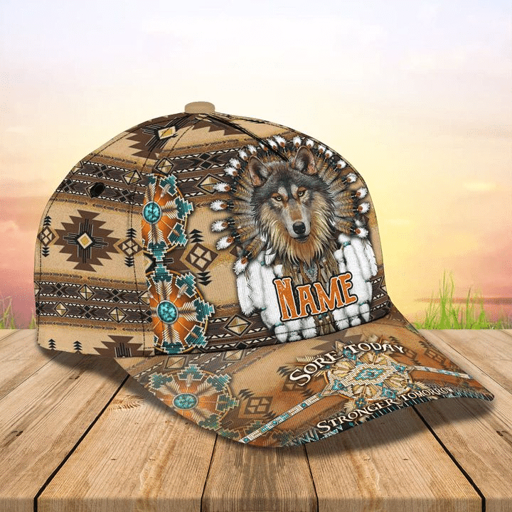 Wolf Personalized Hat Classic Cap Trucker Hats Custom Hats Gifts For Men & Women