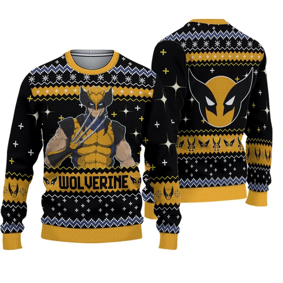 Wolverine Christmas Ugly Sweater