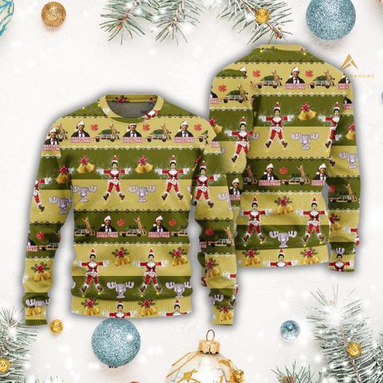 Wolverine Cosplay Ugly Sweater, Wolverine Costume Christmas Sweater - Image 8