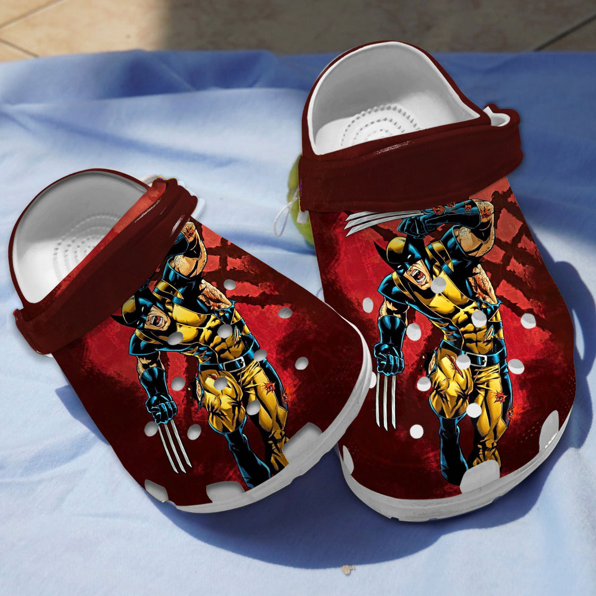 Wolverine Movie Crocs Crocband Clogs Shoes Comfortable For Men Women and Kids