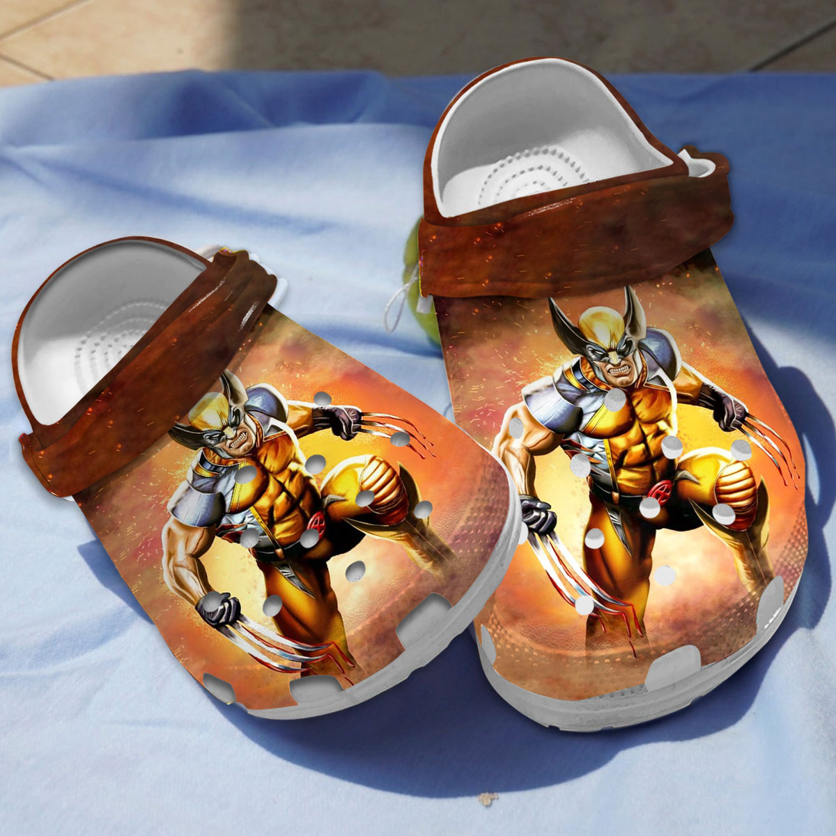 Wolverine Movie Crocs Crocband Clogs Shoes Comfortable For Men Women and Kids