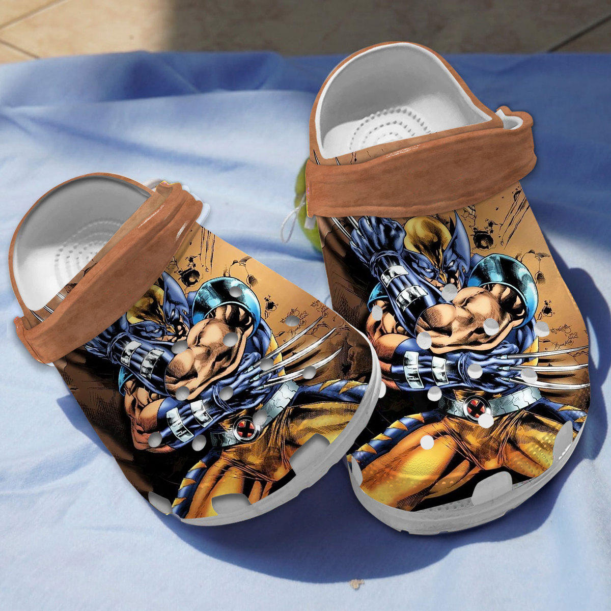 Wolverine Movie Crocs Crocband Clogs Shoes Comfortable For Men Women and Kids