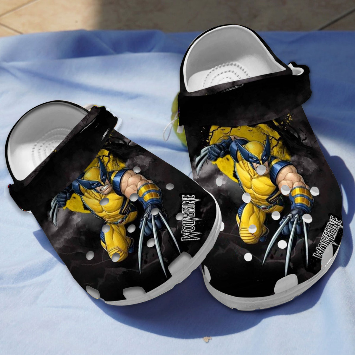 Wolverine Movie Crocs Crocband Clogs Shoes Comfortable For Men Women and Kids