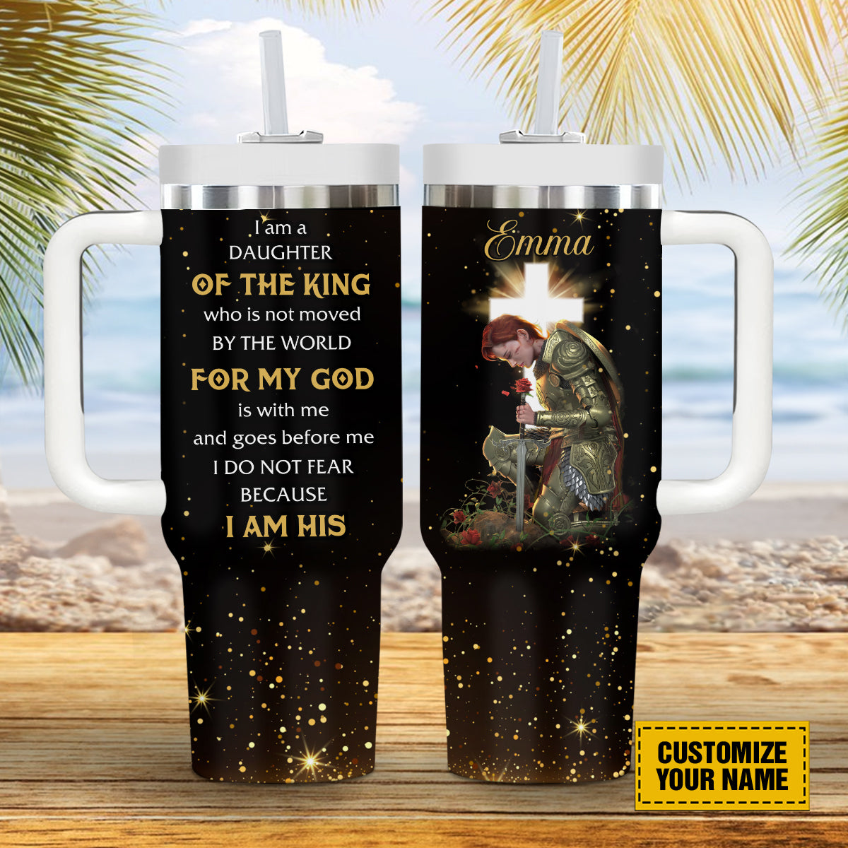 Woman Warrior God Custom Stanley Cup 40 oz 30 oz Tumbler With HandleTVC2301692