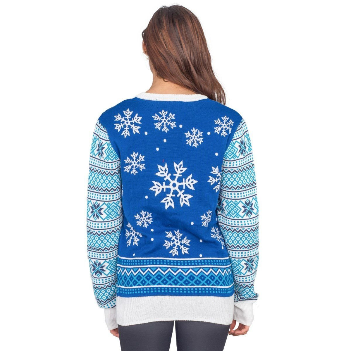 Women'S Bud Light Beer Ugly Christmas Sweater Adult 3D Funny Matching for family - Image 2