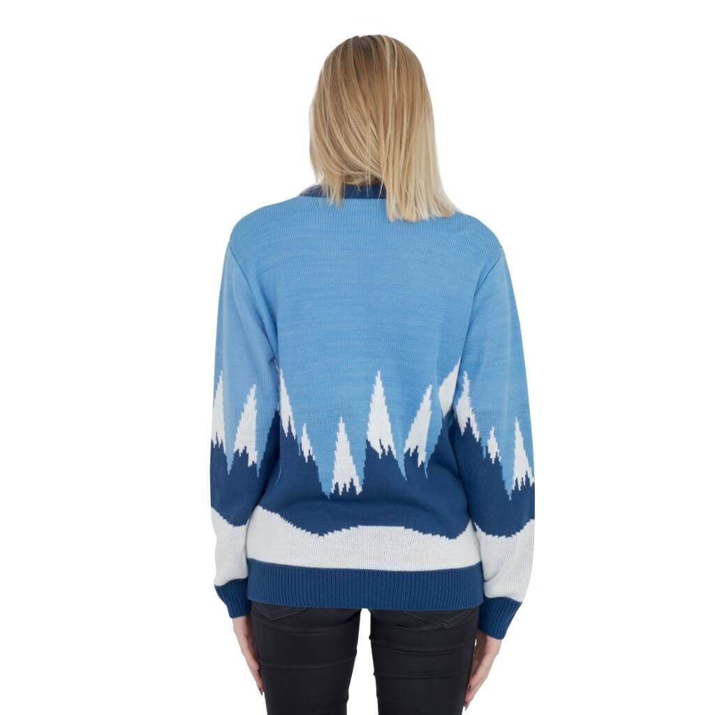 Women'S Yeti To Party Light Up For Unisex Ugly Christmas Sweater Adult 3D Funny Matching for family - Image 4