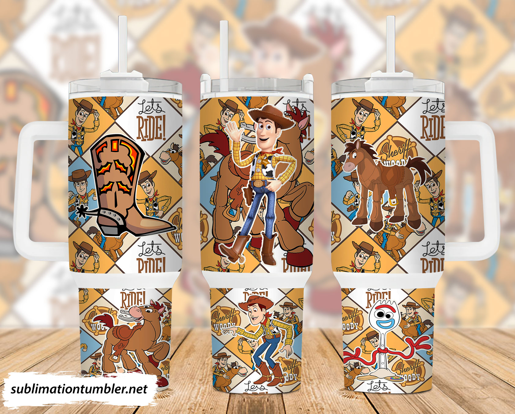 Woody Toy Story Cartoon Custom Stanley Cup 40 oz 30 oz Tumbler With HandleTVC2301903