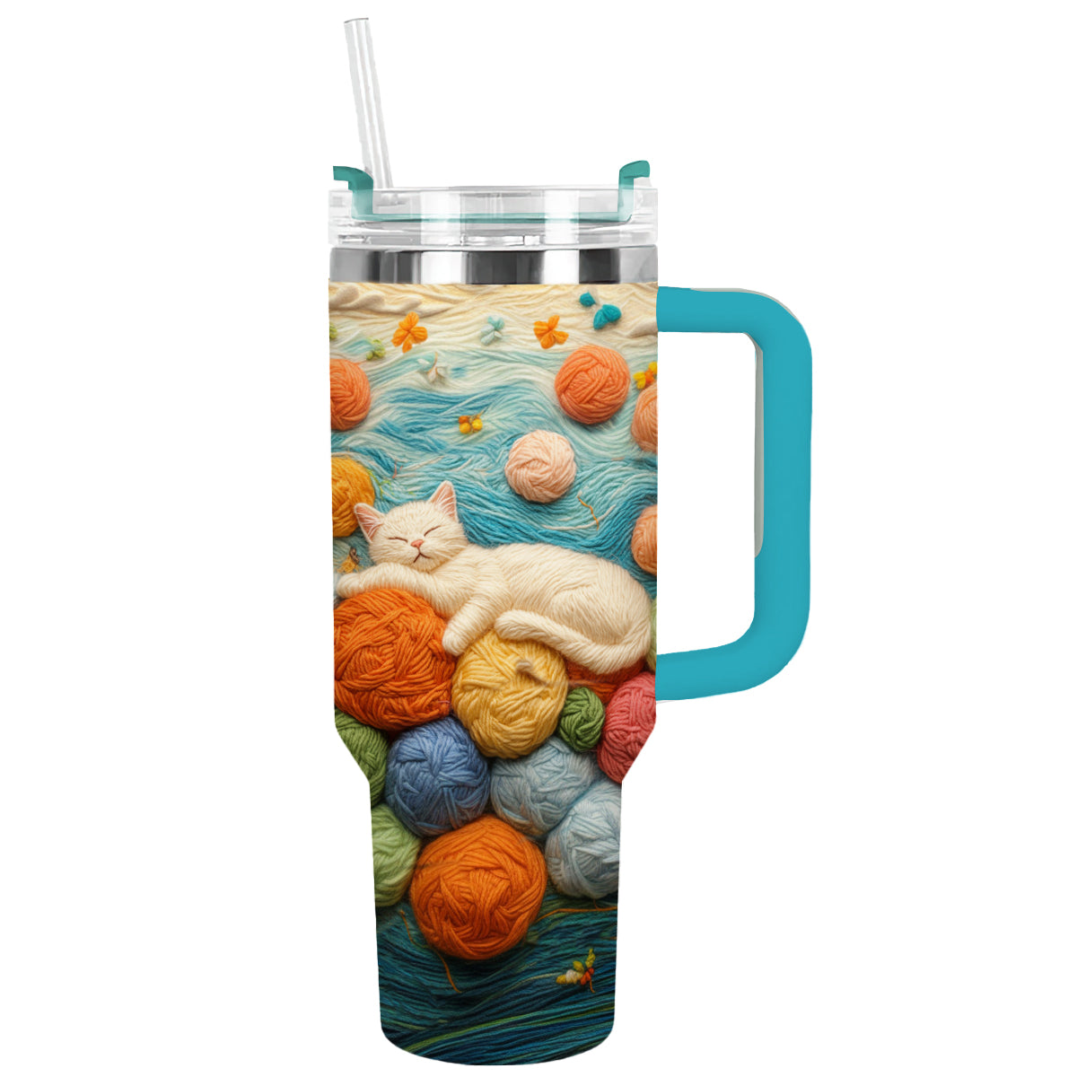 Wool Cat Custom Stanley Cup 40 oz 30 oz Tumbler With HandleTVC2301293