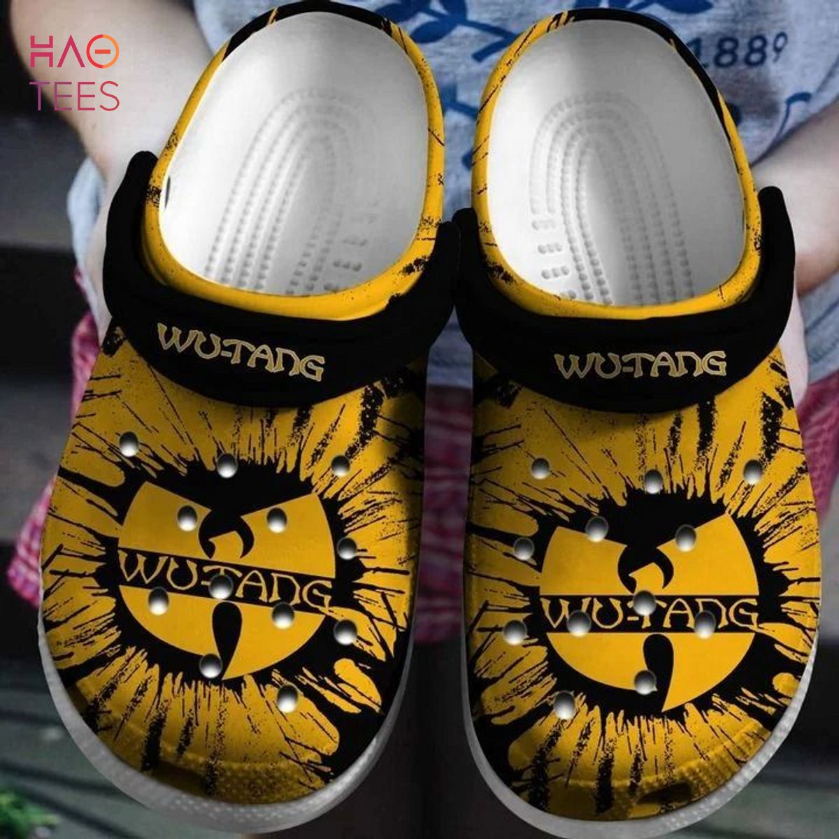 Wu Tang Clan Music Crocs Crocband Clogs Shoes Comfortable For Men Women and Kids