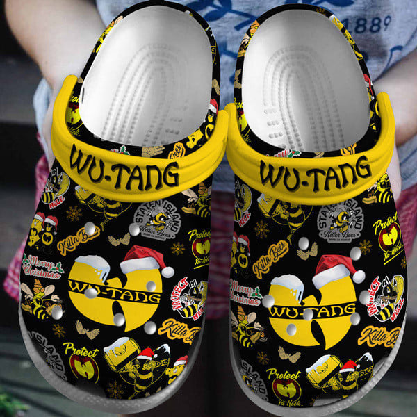 Wu Tang Clan Music Crocs Crocband Clogs Shoes Comfortable For Men Women and Kids
