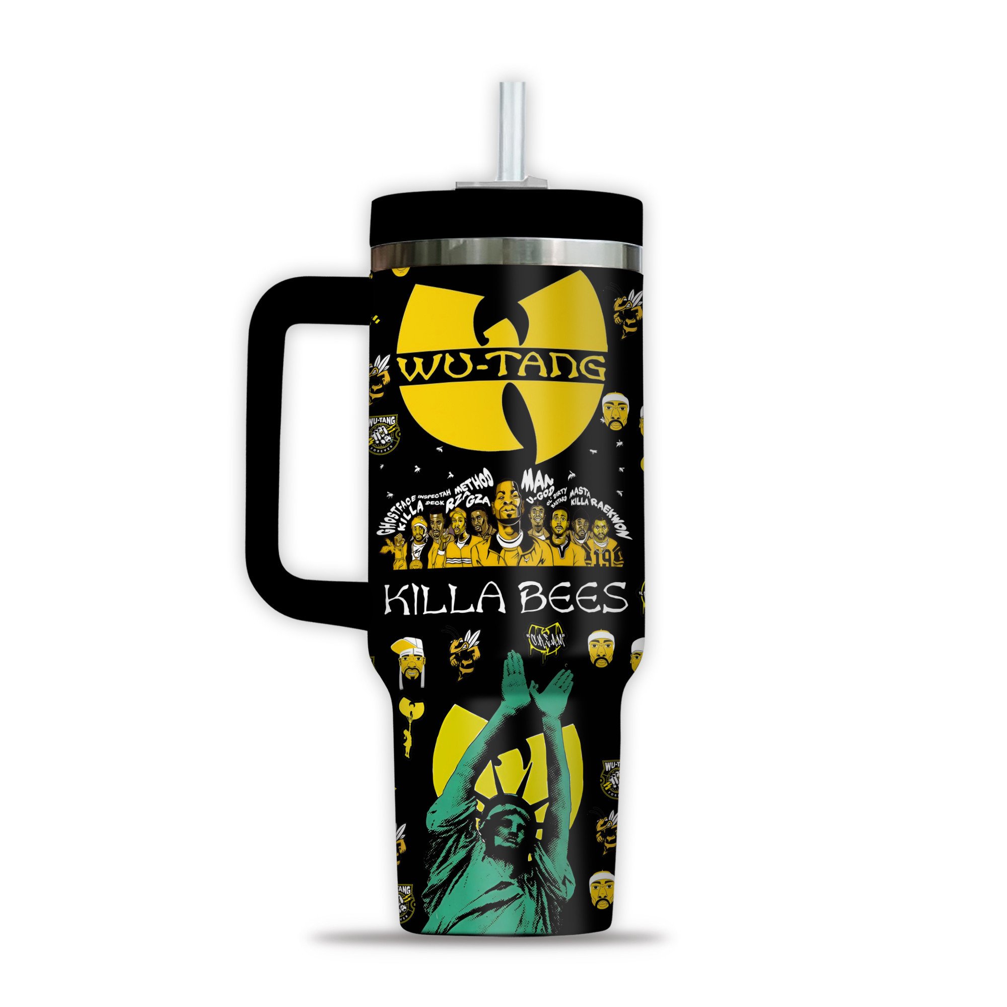Wu-Tang Clan Music Custom Stanley Cup 40 oz 30 oz Tumbler With HandleTVC2301279 - Image 2