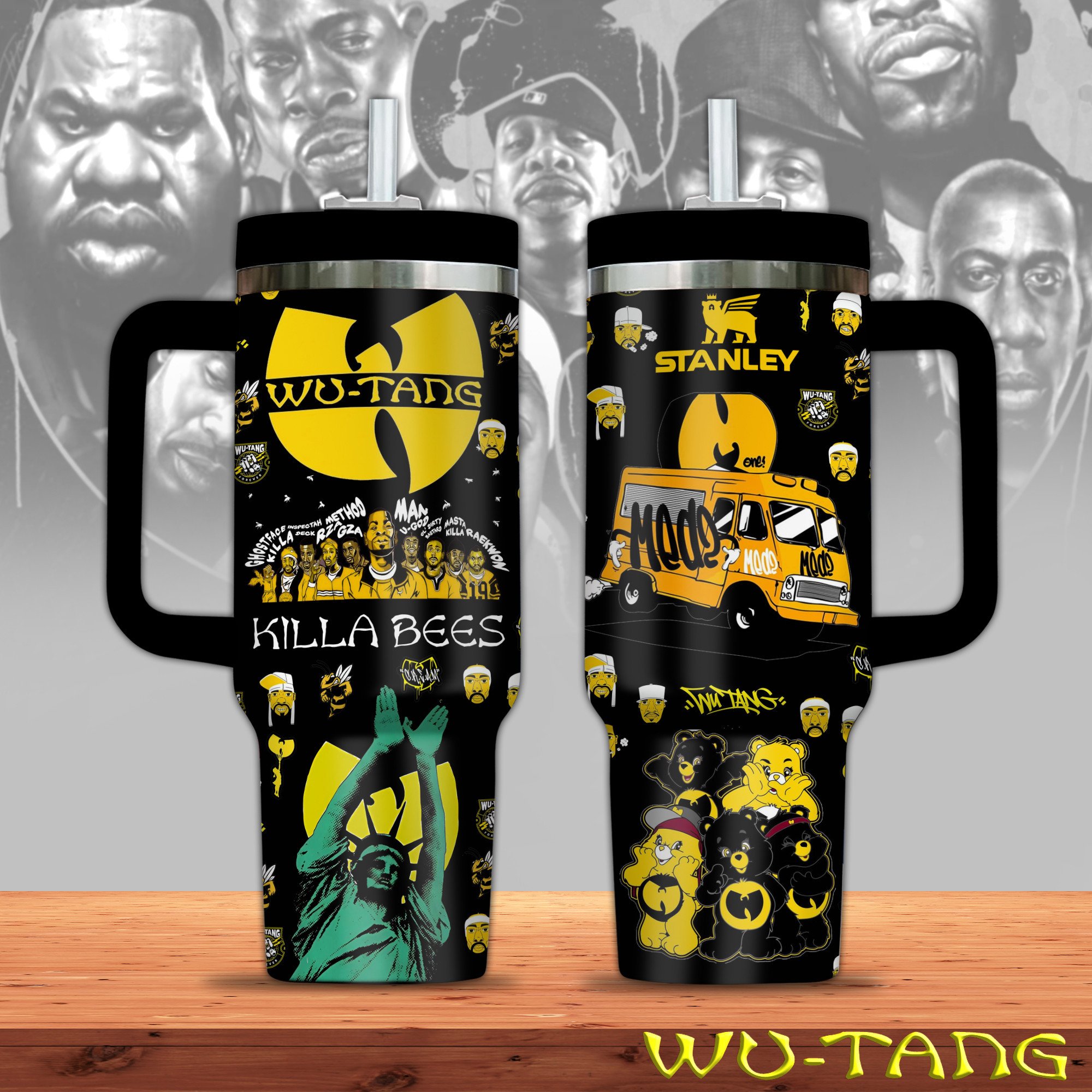 Wu-Tang Clan Music Custom Stanley Cup 40 oz 30 oz Tumbler With HandleTVC2301279