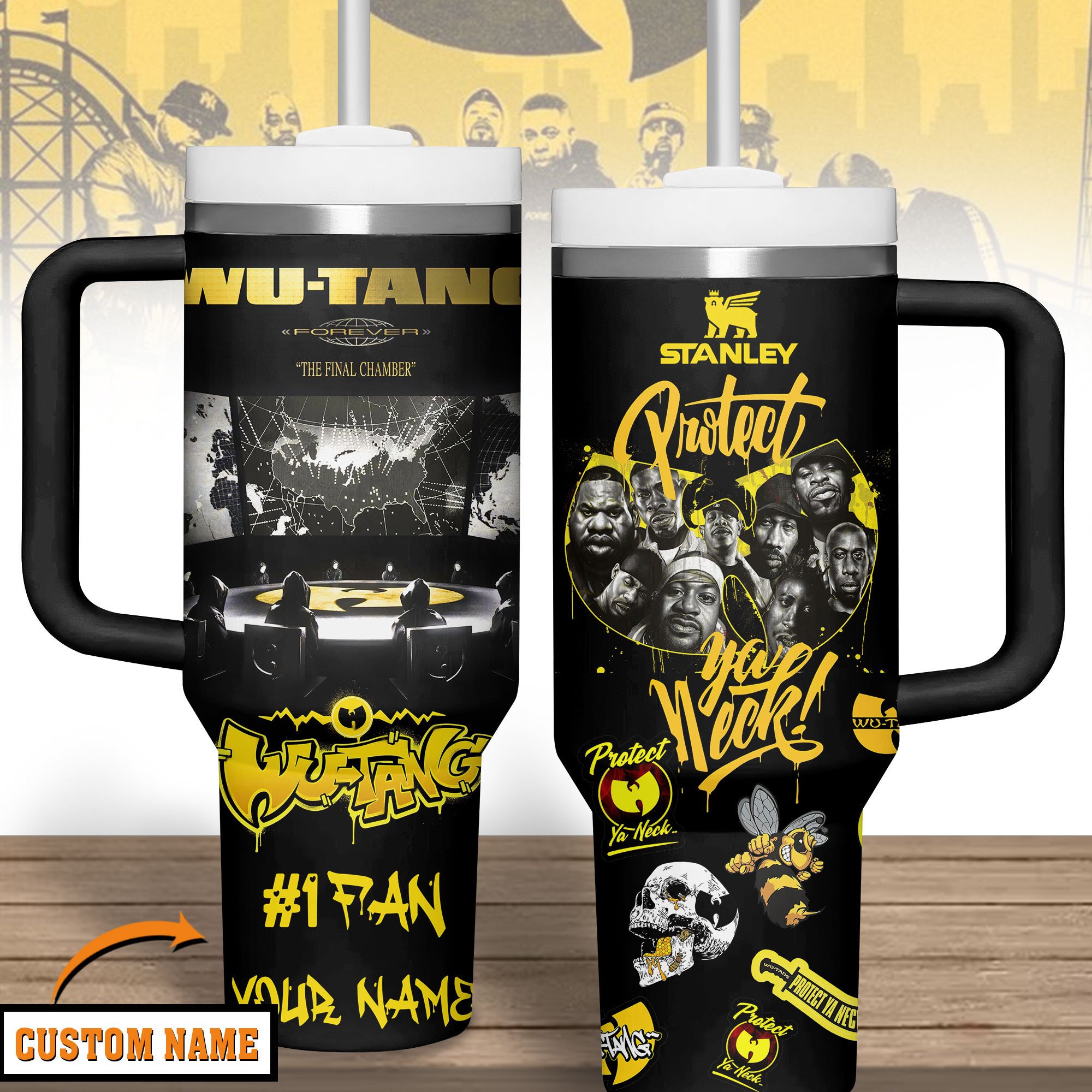Wu-Tang Clan Music Custom Stanley Cup 40 oz 30 oz Tumbler With HandleTVC2301279