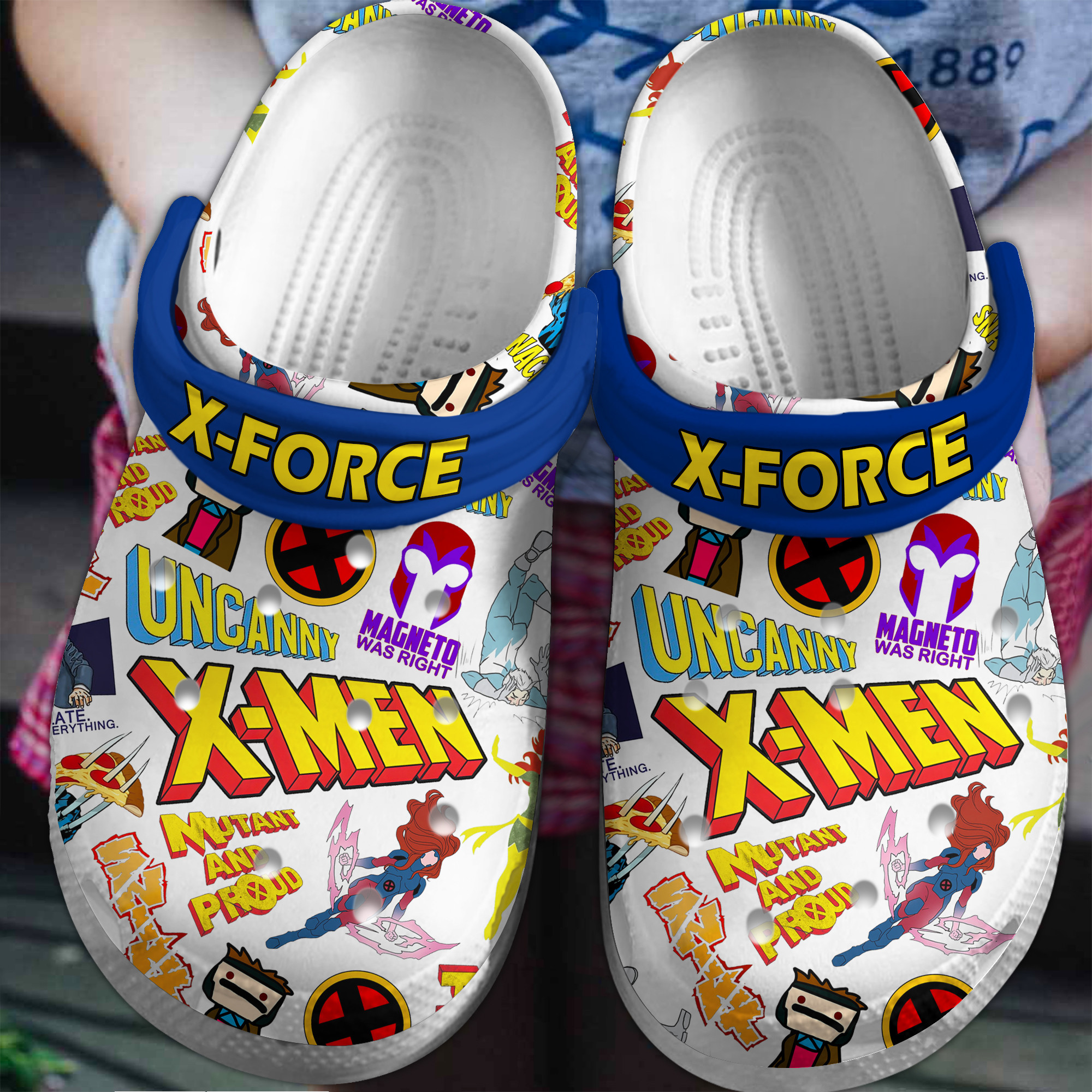 X Men 97 TV Series Crocs Crocband Clogs Shoes Comfortable For Men Women and Kids