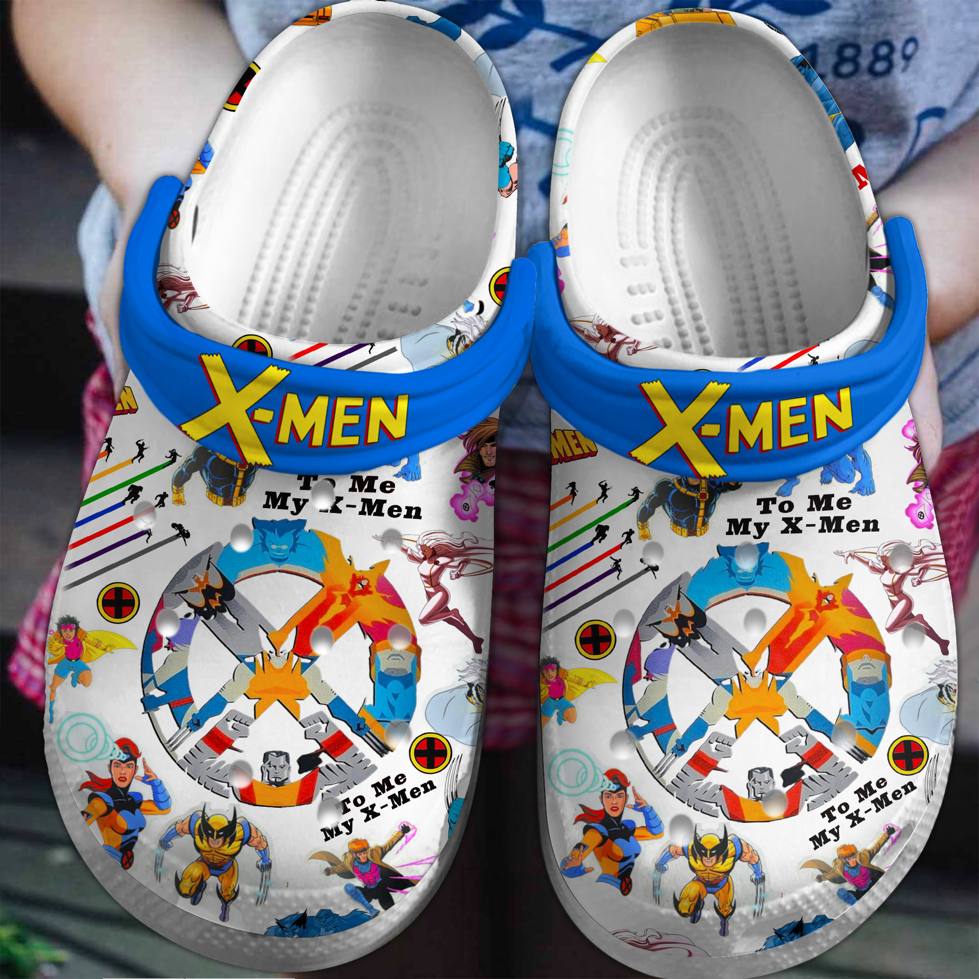 X Men 97 TV Series Crocs Crocband Clogs Shoes Comfortable For Men Women and Kids