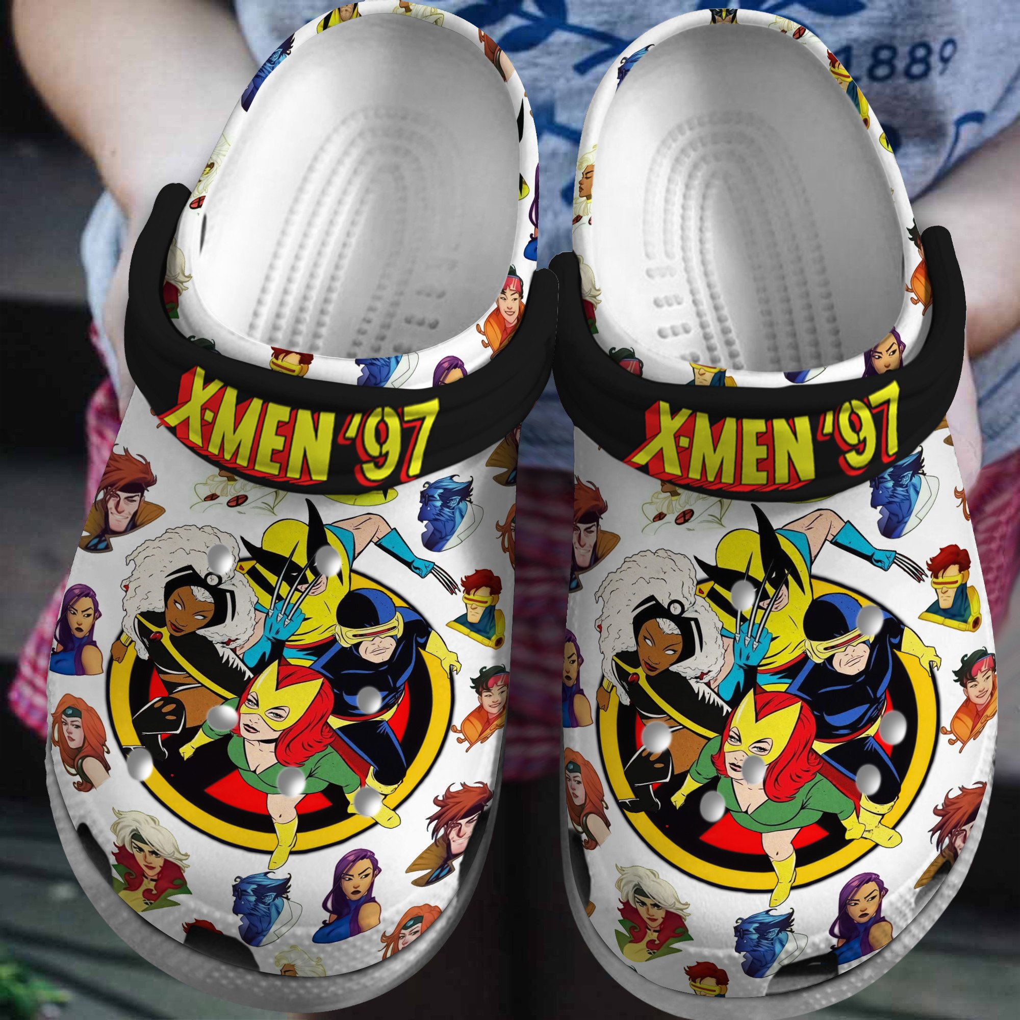 X Men 97 TV Series Crocs Crocband Clogs Shoes Comfortable For Men Women and Kids