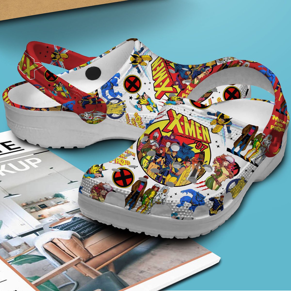 X-Men '97 TV Series Crocs Crocband Clogs Shoes Comfortable For Men Women and Kids - Image 2