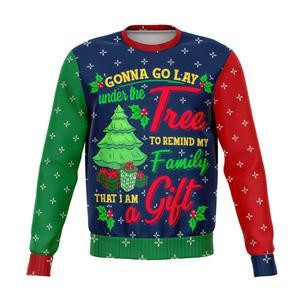 Xmas Life Ugly Christmas Sweater Adult 3D Funny Matching for family