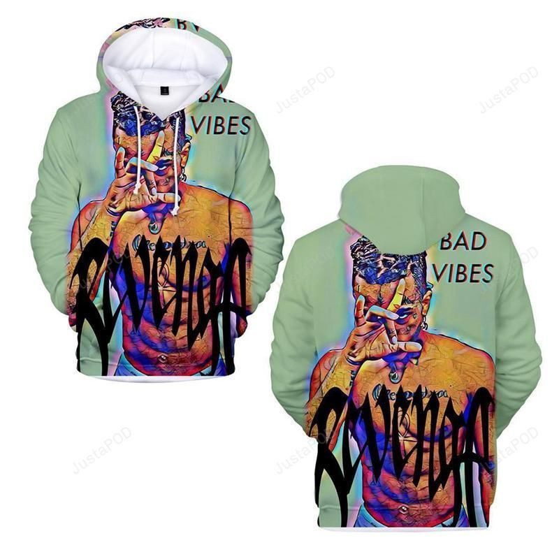 Xxxtentacion 3D All Over Print Hoodie, Zip Hoodie