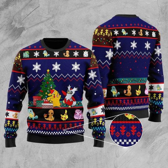 Yellow Monster And His Friend 3D shirt, Movie Ugly Christmas Sweater - Image 3