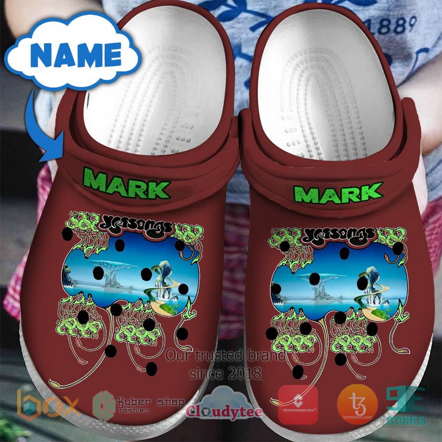 Yes Band Music Crocs Crocband Clogs Shoes Comfortable For Men Women and Kids