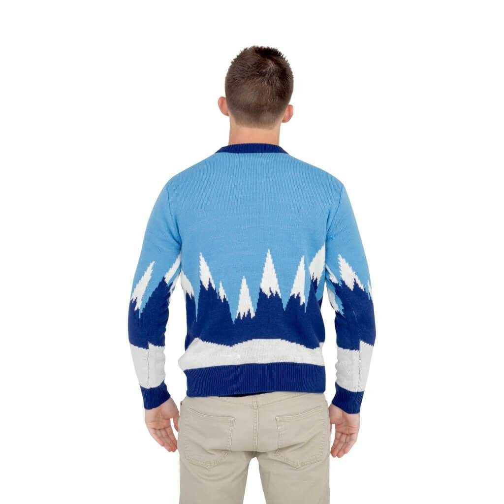 Yeti To Party Light Up For Unisex Ugly Christmas Sweater Adult 3D Funny Matching for family - Image 4