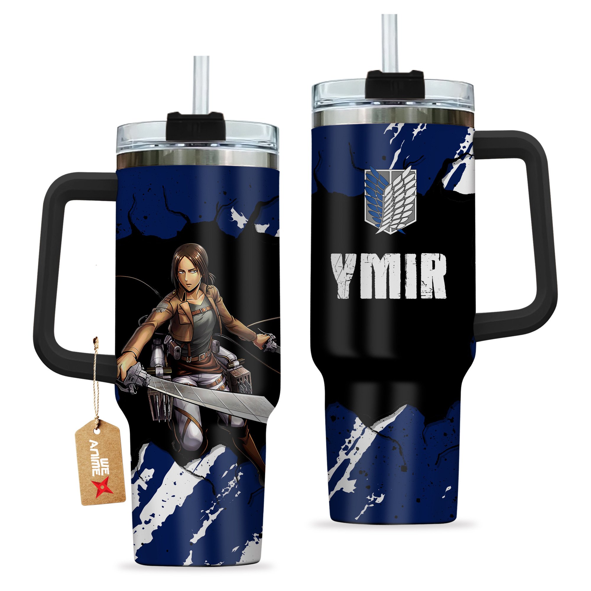 Ymir Attack on Titan Anime Custom Stanley Cup 40 oz 30 oz Tumbler With HandleTVC2301206