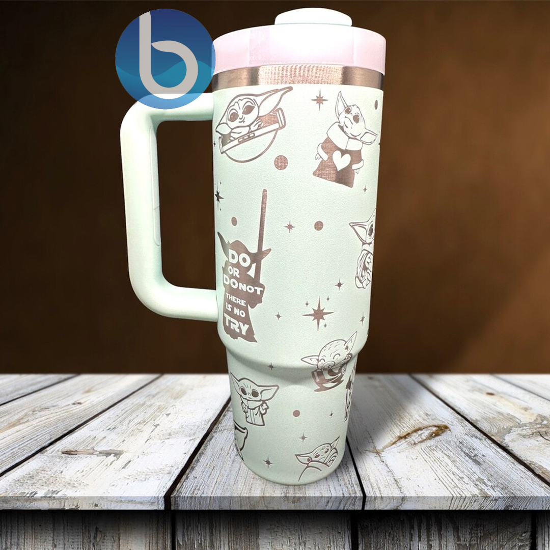 Yoda Star Wars Movies Custom Stanley Cup 40 oz 30 oz Tumbler With HandleTVC2301779