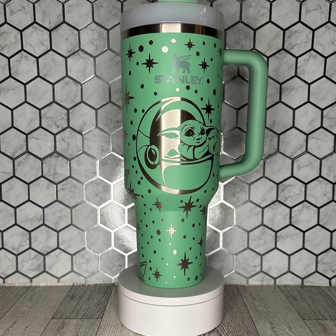 Yoda Star Wars Movies Custom Stanley Cup 40 oz 30 oz Tumbler With HandleTVC2301779