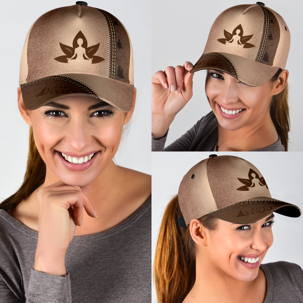 Yoga Classic Cap, Gift for Yoga Lovers Trucker Hats Custom Hats Gifts For Men & Women