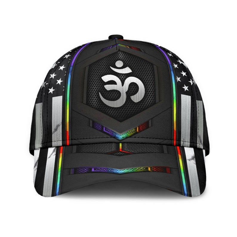 Yoga Flag Carbon Hat Classic Cap 3D Awareness Cap, Skull Cap, Human Cap, Trending Cap, American Cap Trucker Hats Custom Hats Gifts For Men & Women
