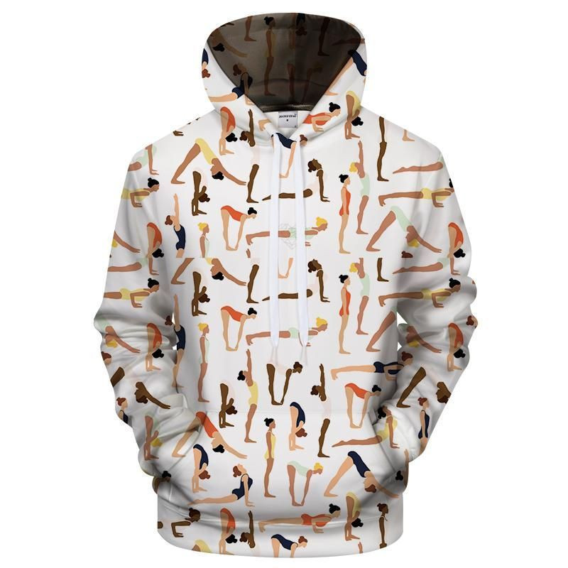 Yoga Is Life 3D All Over Print Hoodie, Zip Hoodie