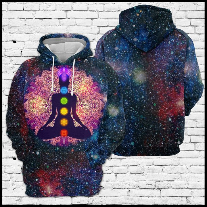 Yoga Power 3D All Over Print Hoodie, Zip Hoodie