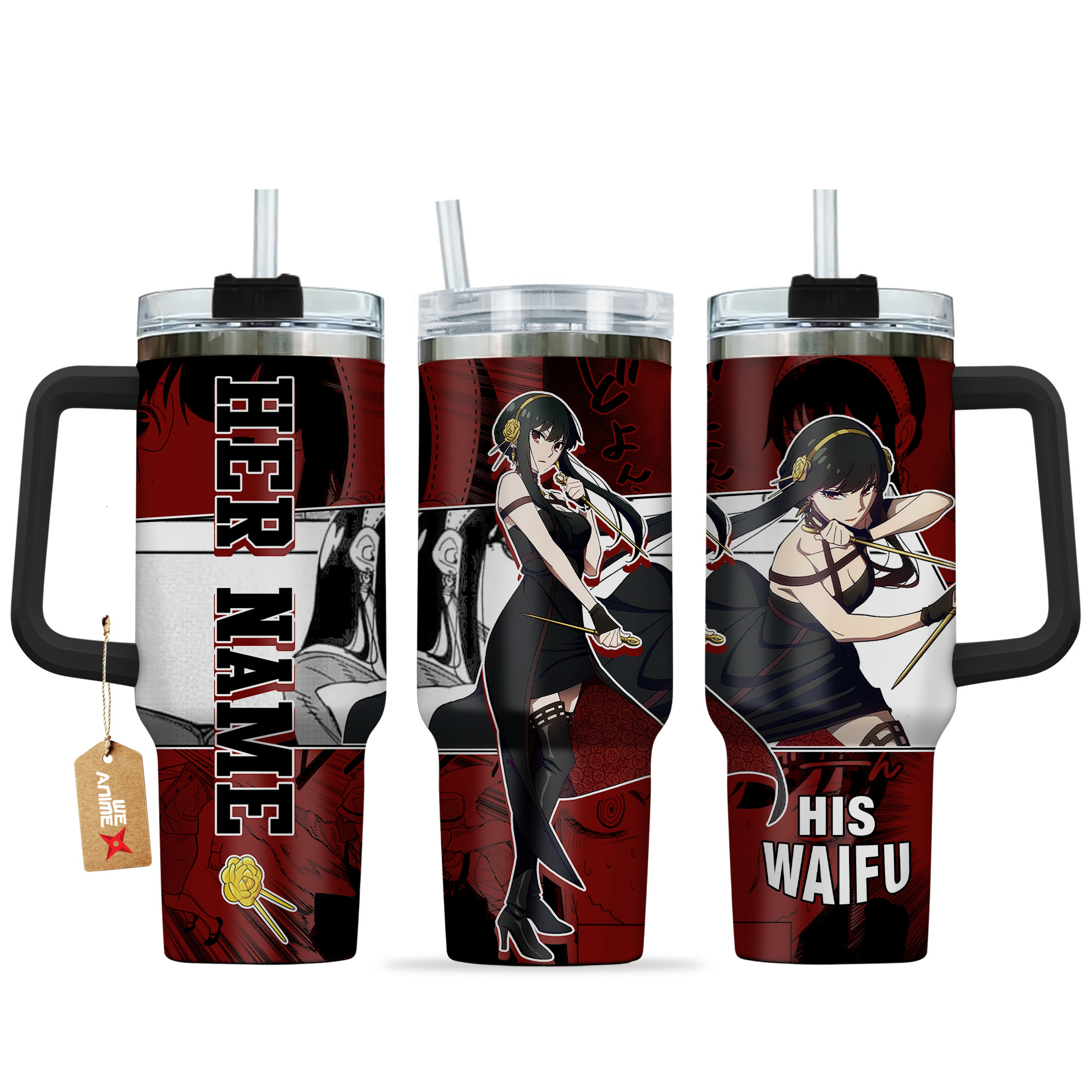 Yor Forger Spy x Family Anime Custom Stanley Cup 40 oz 30 oz Tumbler With HandleTVC2301137