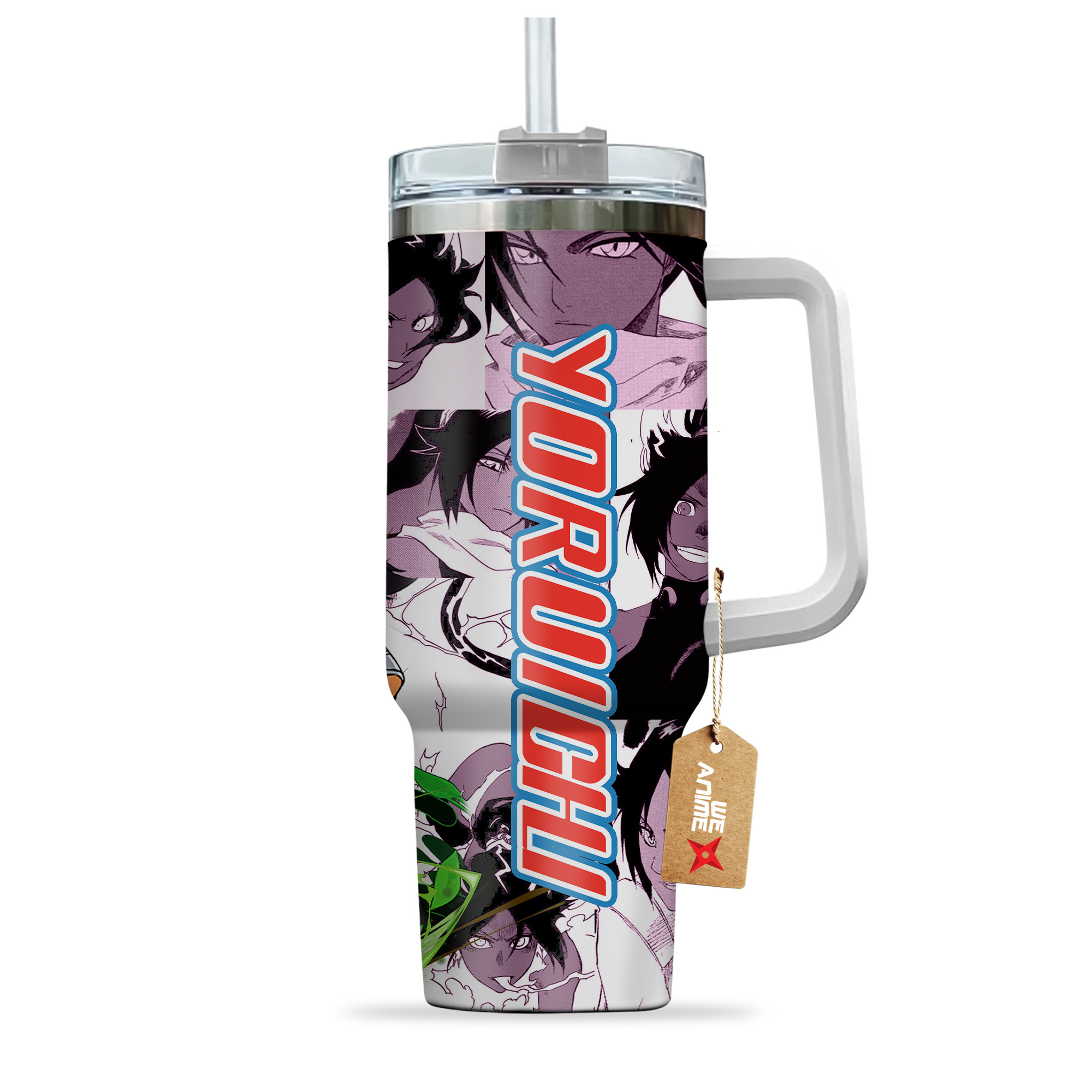 Yoruichi Shihouin Bleach Anime Custom Stanley Cup 40 oz 30 oz Tumbler With HandleTVC2301152 - Image 3