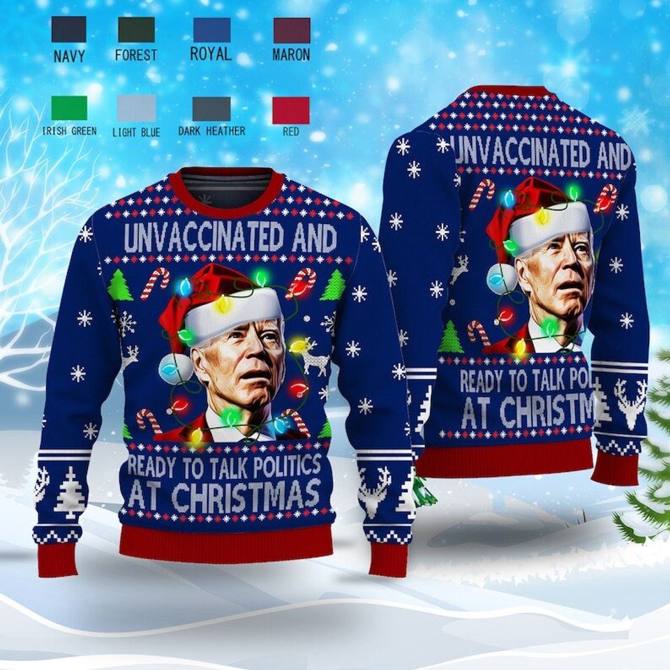 You Know The Thing Ugly Sweater Christmas, Funny Joe Biden Ugly Christmas Sweater