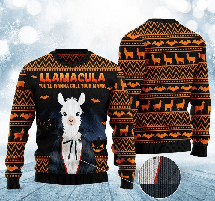 Youll Wanna Call Me Your Mama Ugly Christmas Sweater Adult 3D Funny Matching for family