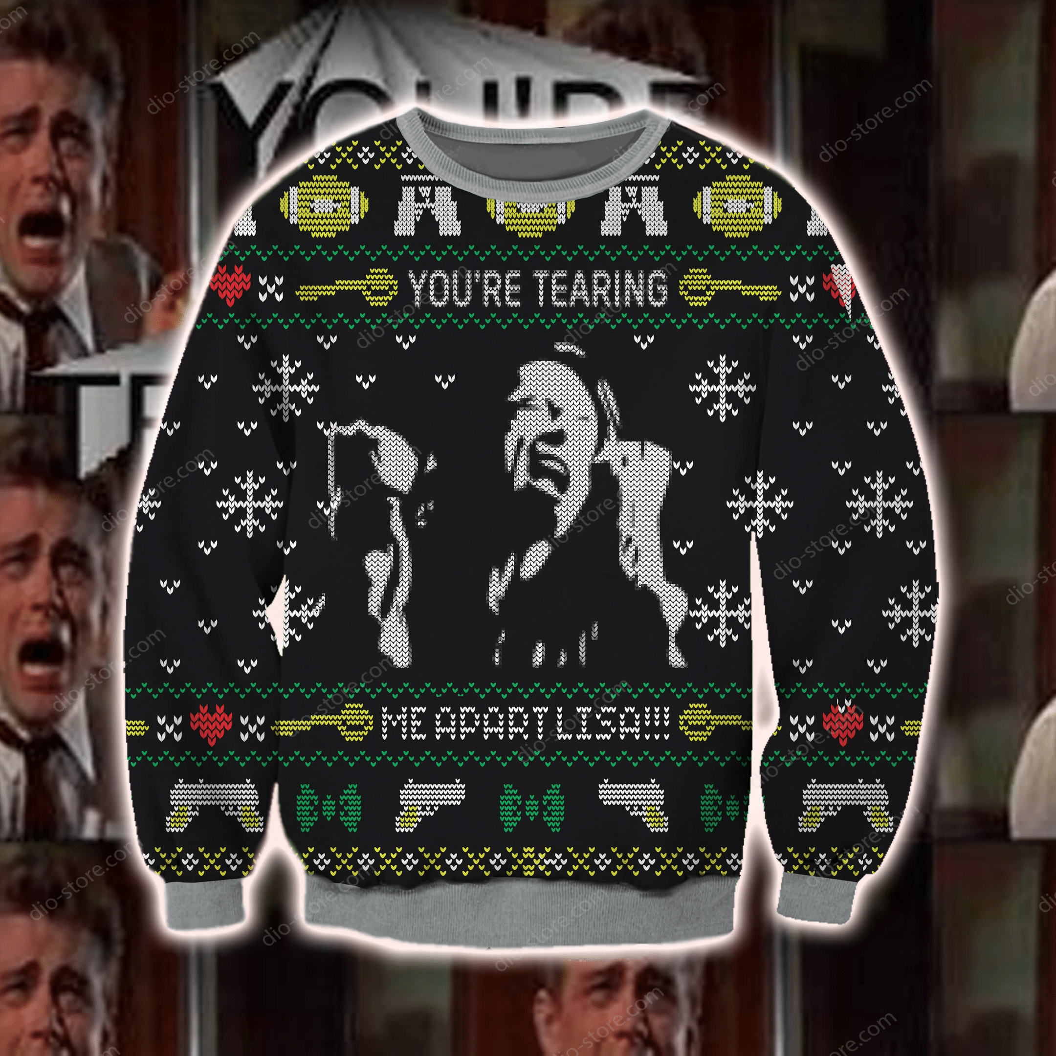 You'Re Tearing Me Apart Lisa Ugly Christmas Sweater Adult 3D Funny Matching for family