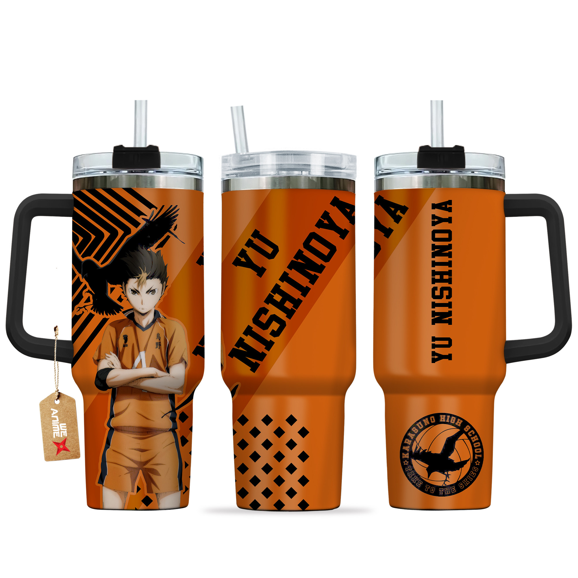 Yu Nishinoya Haikyu!! Anime Custom Stanley Cup 40 oz 30 oz Tumbler With HandleTVC2301143