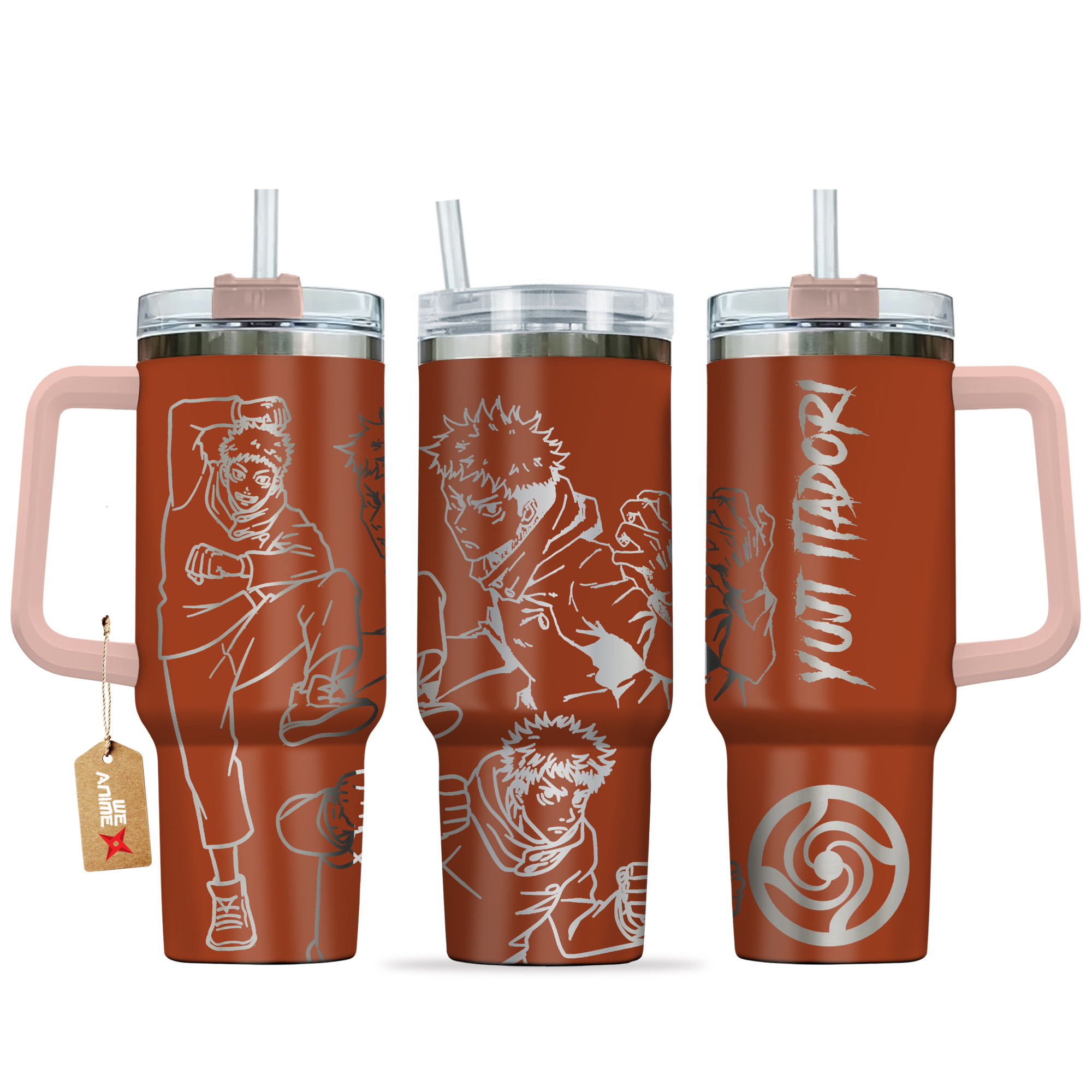 Yuji Itadori Jujutsu Kaisen Anime Custom Stanley Cup 40 oz 30 oz Tumbler With HandleTVC2301142
