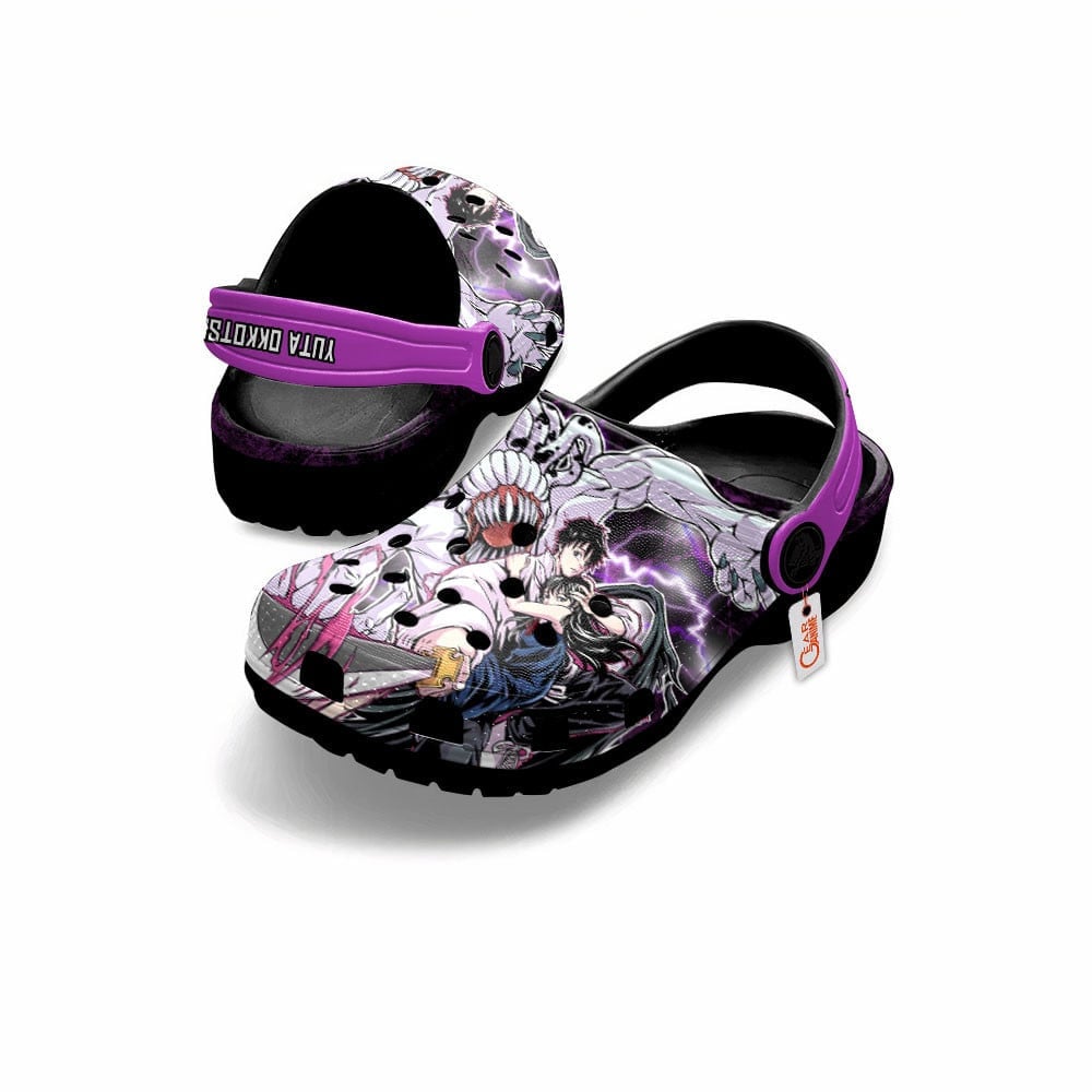 Yuta Okkotsu Jujutsu Kaisen Anime Crocs Crocband Clogs Shoes Comfortable For Men Women and Kids - Image 2