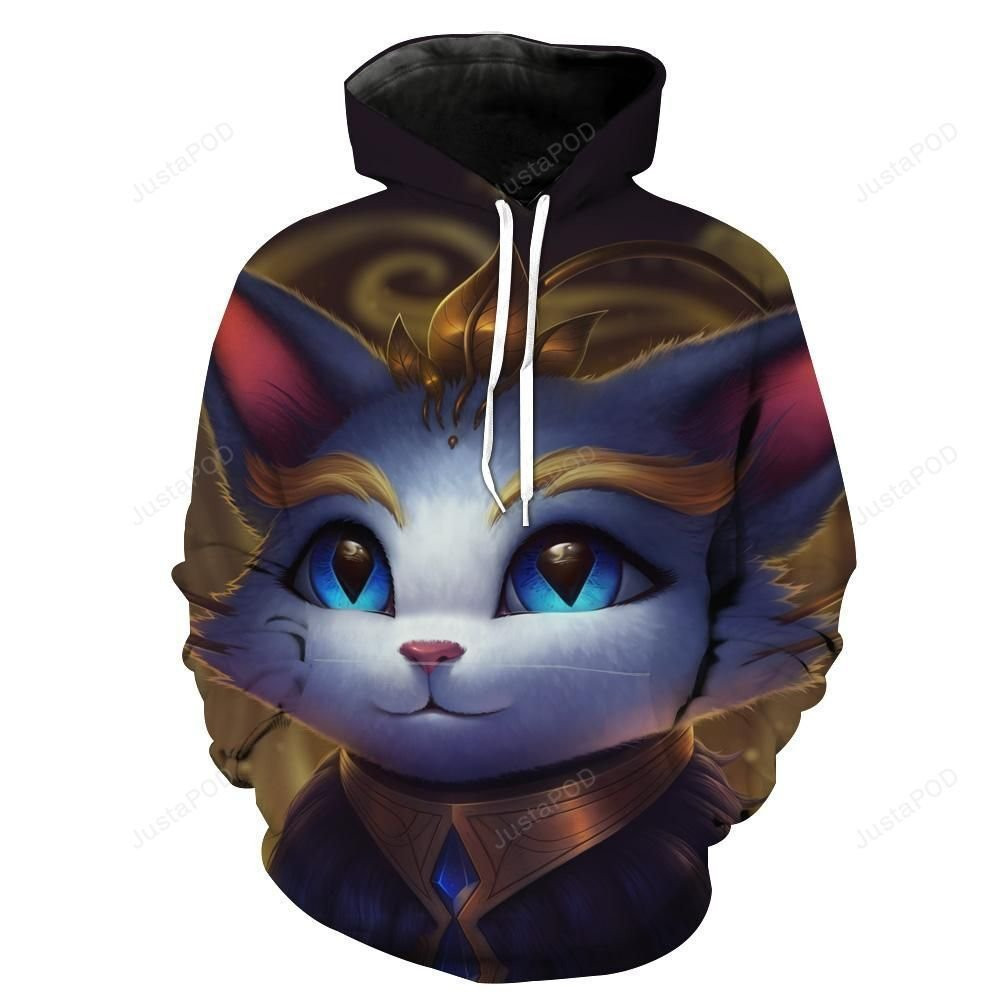 Yuumi 3D All Over Print Hoodie, Zip Hoodie